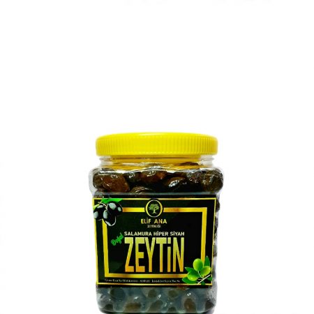 Doğal Salamura Siyah Zeytin 1 kg