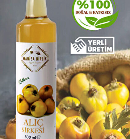 Manisa Birlik Doğal Alıç Sirkesi 500 ml