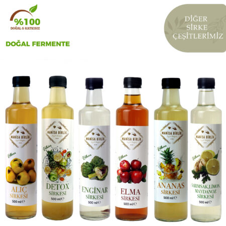 Manisa Birlik Doğal Elma Sirkesi 500 ml