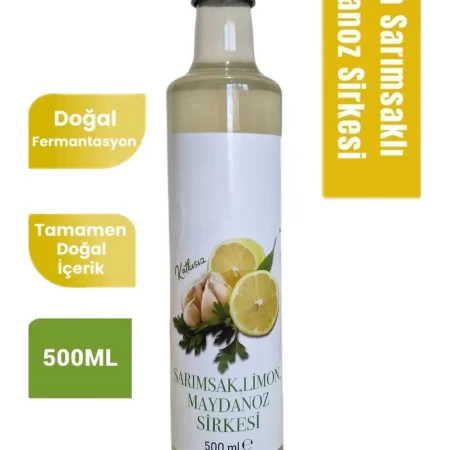 Manisa Birlik Doğal Sarımsak Limon Maydanoz Sirkesi 500 ml